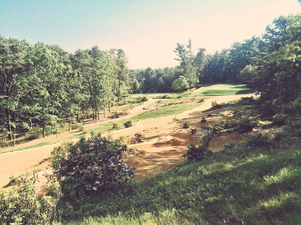DavidMcLayKidd's tweet image. Maybe my new #1 golf course in the world, lots of ideas for @Sand_Valley #golfarchitecture #golf