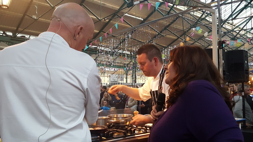 CoppiBelfast's tweet photo. Fantastic couple of days for #TwilightBelfast @StGeorgesBEL rounded off with a food demo challenge. Until next time! https://t.co/94zL0oEBON