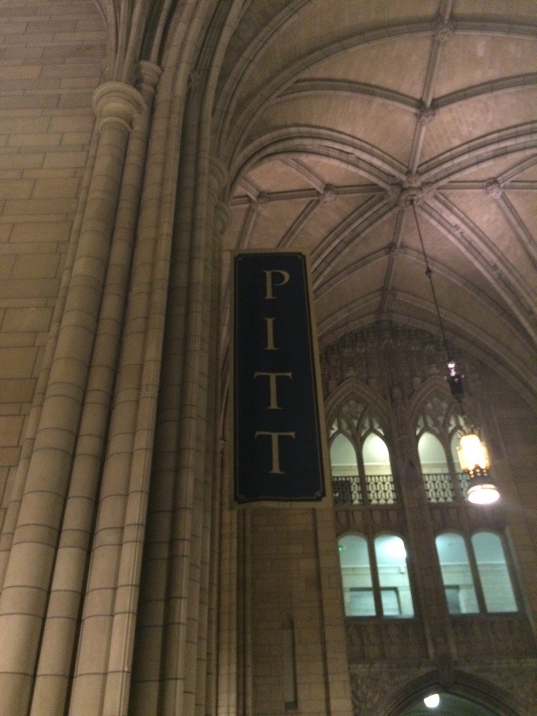 College_Choices's tweet photo. #critical16 @NACAC counselor visit to university of Pittsburg. Go Pitt! https://t.co/hl6syS1LPz