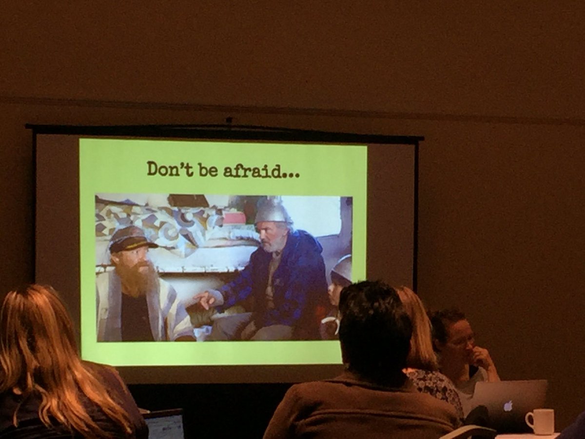 frenchchar's tweet photo. ELearning - don't be afraid! #vpldhui16 https://t.co/XWBJNF6ewB