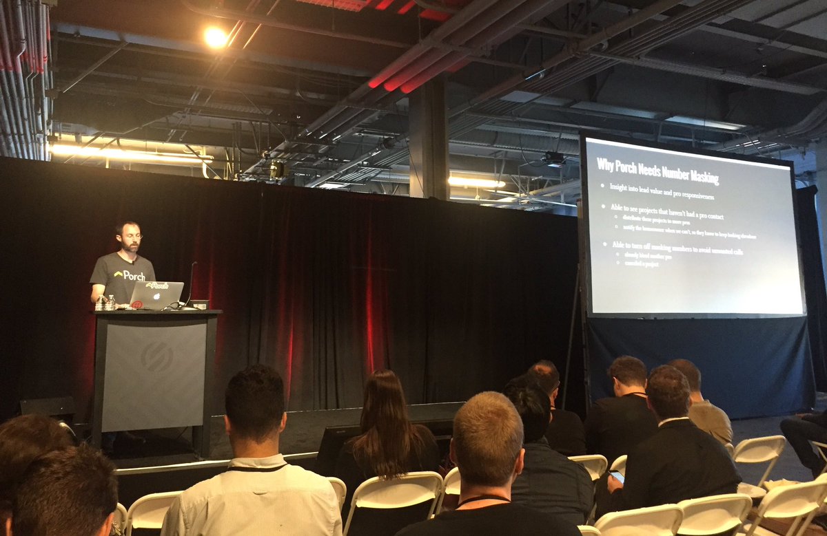 daryn's tweet photo. Great hearing about the evolution of @PorchDotCom's closed-loop communications at #signal2016 https://t.co/7SYK6UPf0T