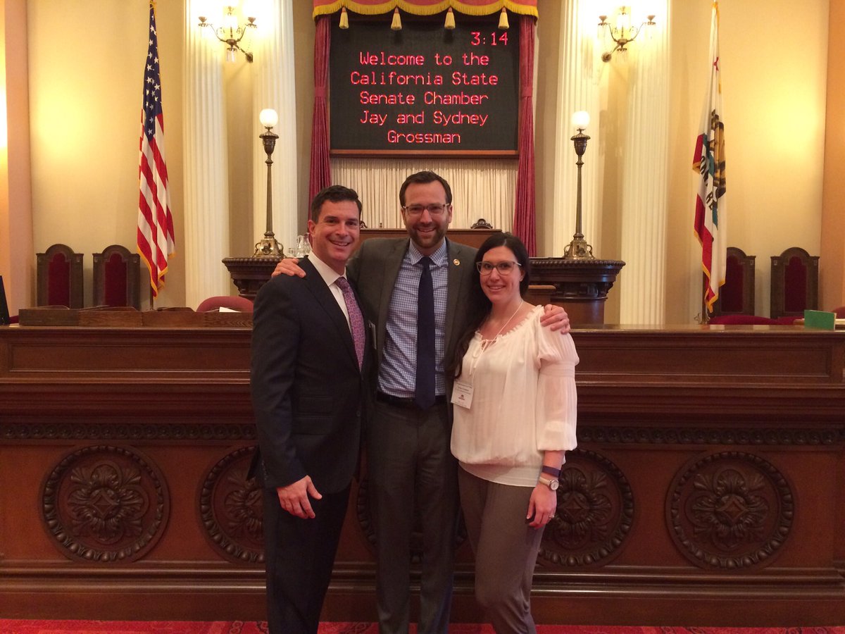 ASliceofPR's tweet photo. An extraordinary experience meeting our senator, @BenAllenCA, who recognized &amp; acknowledged our client @drjaydds. https://t.co/yazG6lE45X
