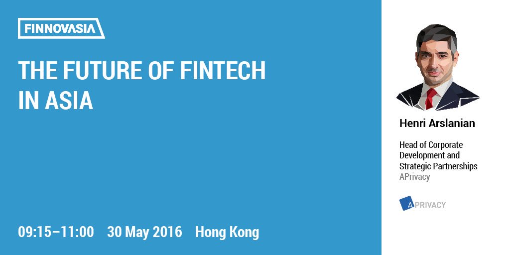 HenriArslanian's tweet photo. Excited to speak next week at @FINNOVASIA! This is one #FinTech conference not to miss! https://t.co/LktXvKPvx2 https://t.co/uSCwv7e3n6