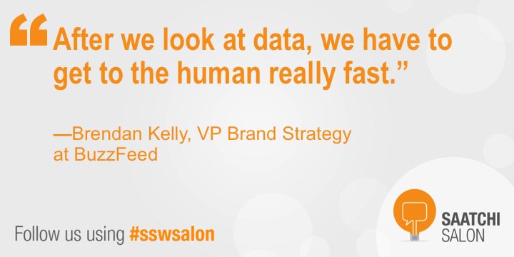 Brendan Kelly on the human aspects of #data. #SSWSalon #quote