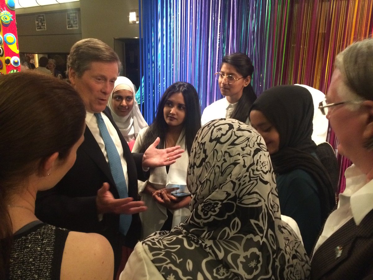 JohnTory's tweet photo. Supporting Daughters for Life, a great organization empowering young women around world through education. https://t.co/YlABAT9EnF