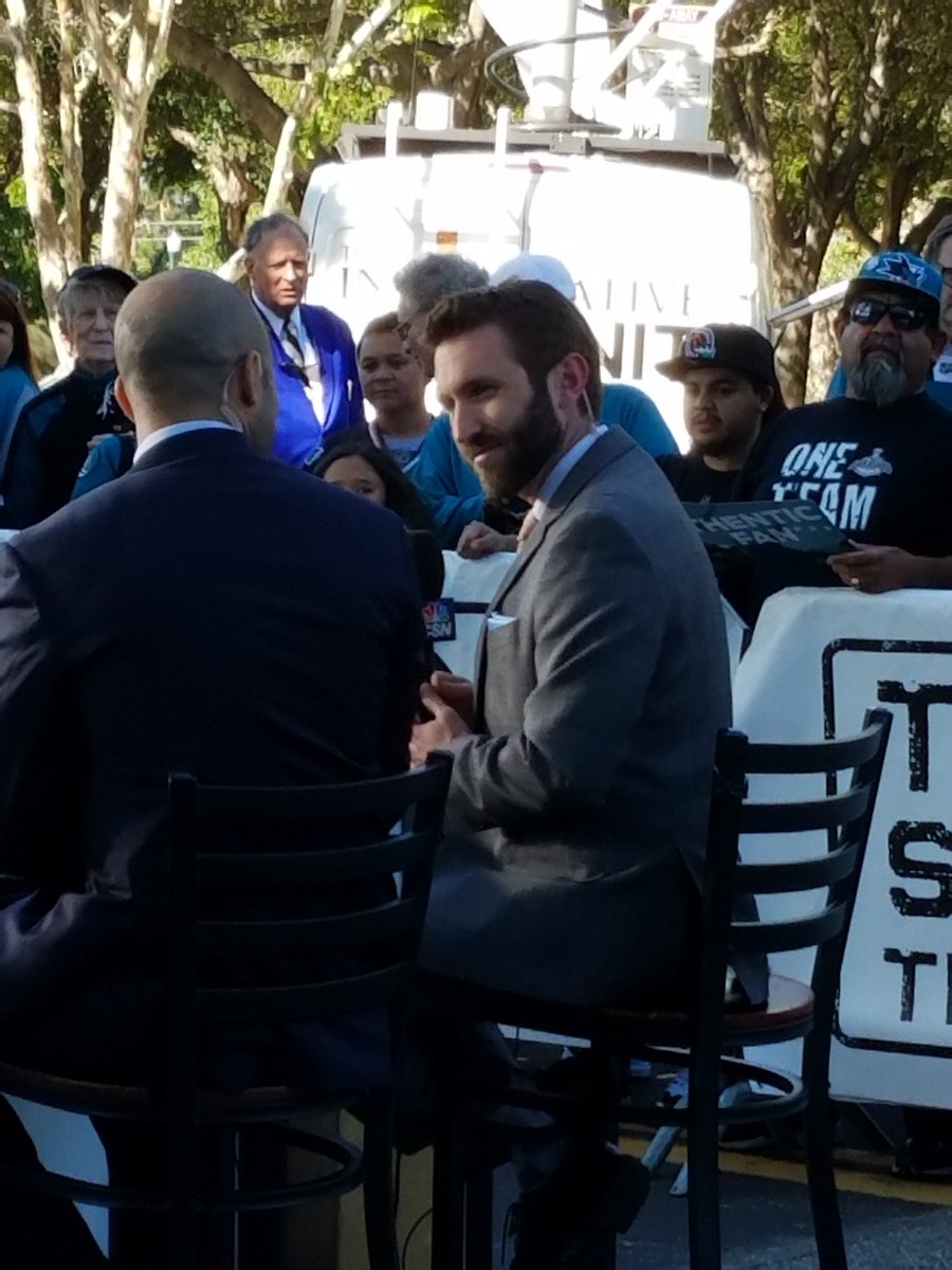 sharkdressedmen's tweet photo. @brodiebrazilCSN we're here incognito. gonna get a win tonight #sjsharks #gosharks https://t.co/iIP5kGt9Lo