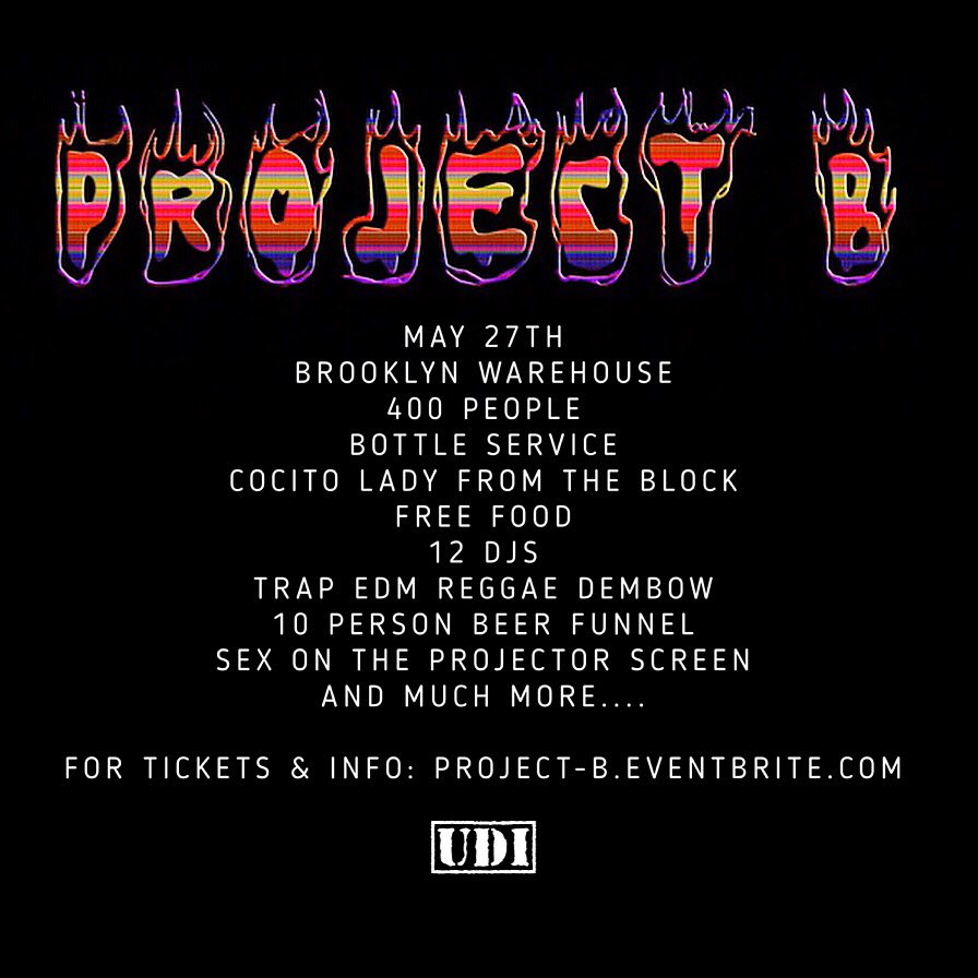 Underdinfluence's tweet photo. https://t.co/XRloWdJnMh for tickets [Finale Sale] https://t.co/FZMxwT1hFo