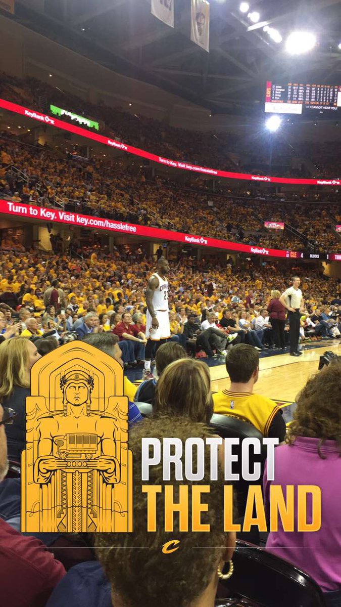 ekyle813's tweet photo. #ALLin216 #CavsRaptors https://t.co/bIsq4MDxYr