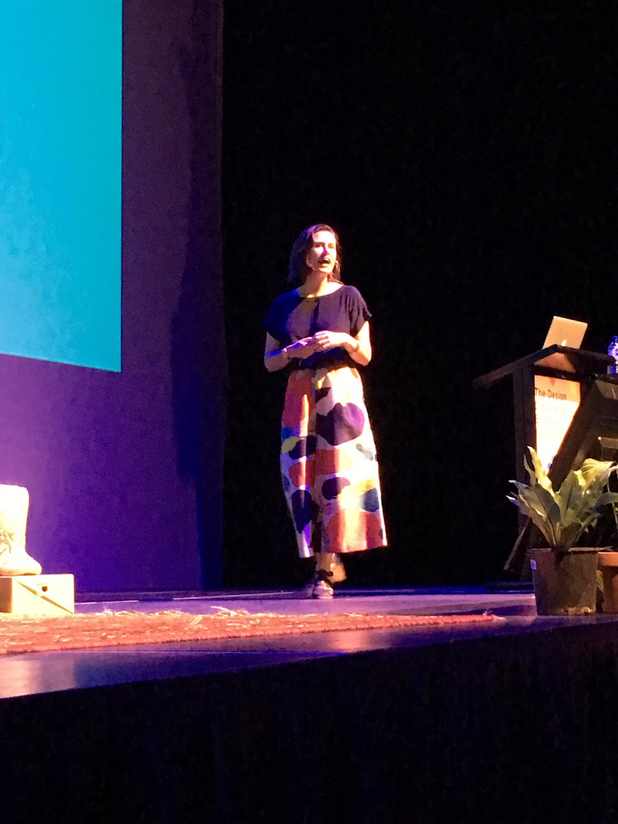 streamtime's tweet photo. Creative Director Emily Woollett of Paper Stone Scissors takes the @DesignConfBNE stage #tdcbne16 https://t.co/7ptgKydTSg