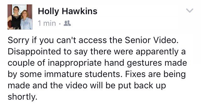 hollyholsberry's tweet photo. thx for trying to be funny &amp; ruining it for everyone :-)) https://t.co/2Z8JHV3TYq