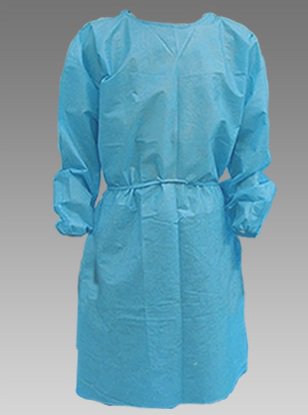 CLK Isolation #Gown Blue Color
Price: $23.99 | Elastic Cuff | Long Sleever | 50 Pcs
Buy: goo.gl/Rycw7H