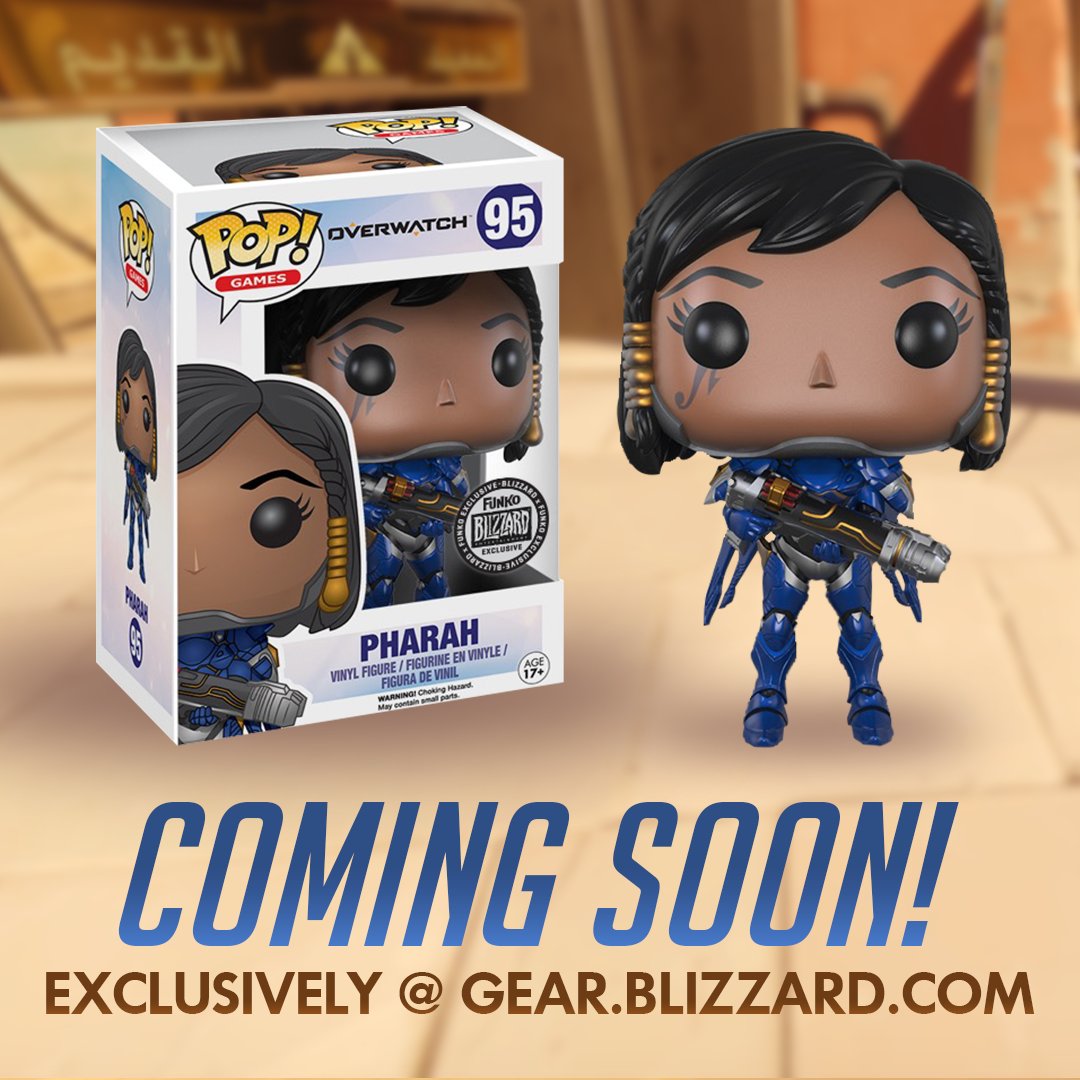 accu Formuleren knijpen Overwatch on Twitter: "June forecast for the Blizzard Gear Store: 100%  chance of ⚖! Pharah Funko POP! coming soon: https://t.co/Ol2SzCZRKO  https://t.co/izADymcjmx" / Twitter