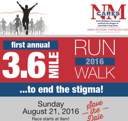 nmcares's tweet image. Save the date.  1st 3.6 country mile run/walk to educate on Opioid epidemic.
#stopthestigmasavelives