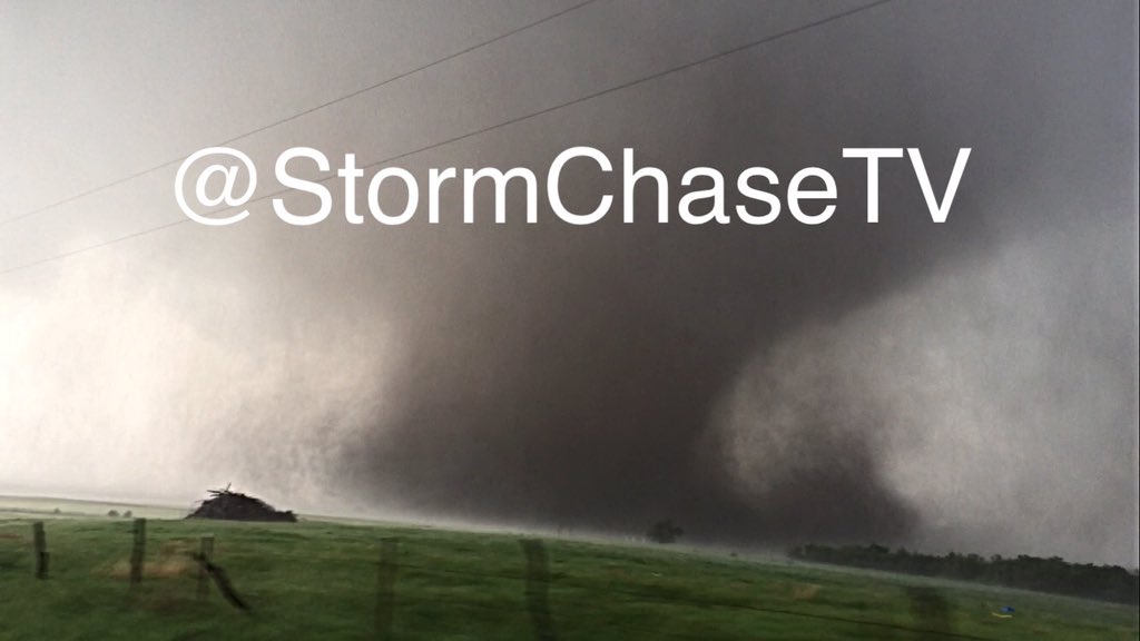StormChaseTV's tweet image. Big time prayers for #Chapman #Kansas. Extreme long track violent #tornado very near town