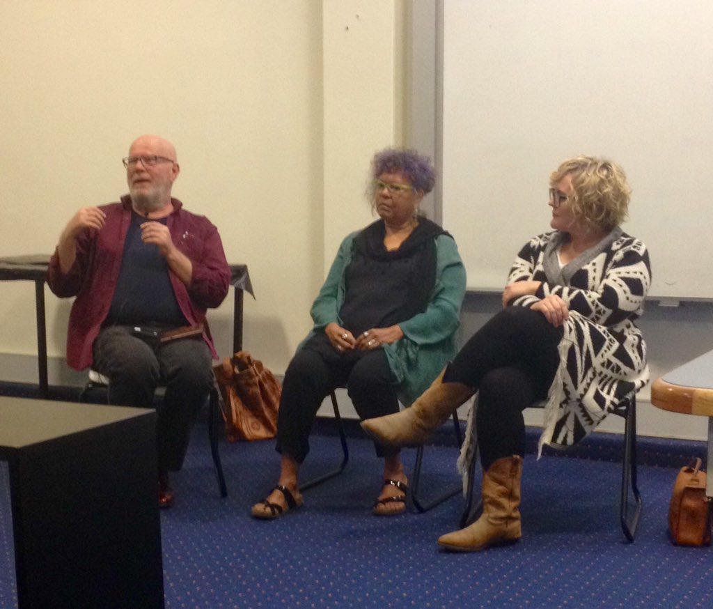 nomoreblankpage's tweet image. Industry insights 👍🏻 Talking editing &amp;amp; developing m/scripts w Andrew B, Marie Munkara &amp;amp; @SarahKanake #qutcommunicate