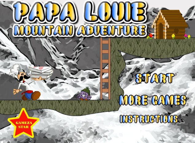 Papa Louie 2 - Adventure games 