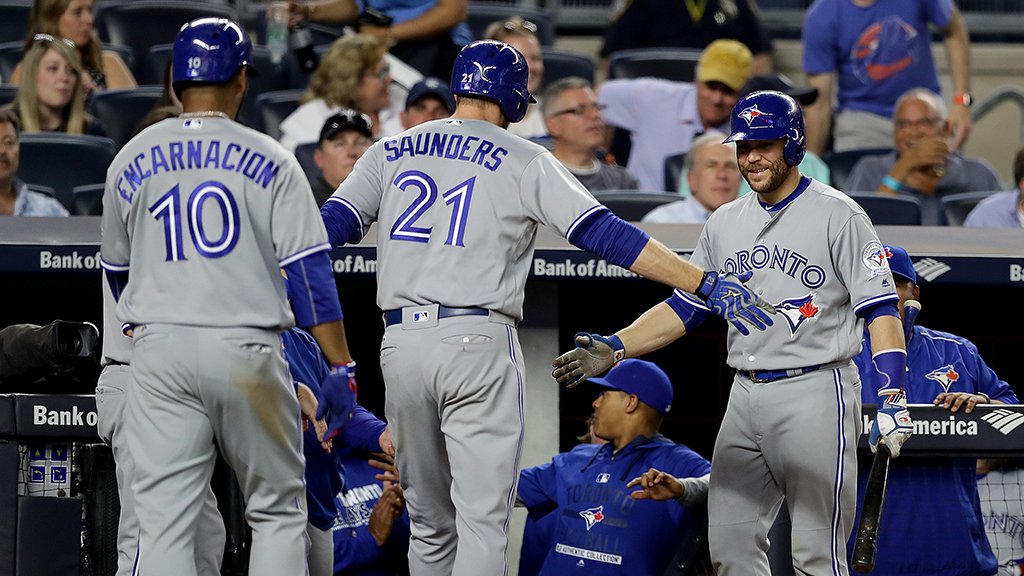 In the win column!  FINAL: @BlueJays 8, Yankees 4. #OurMoment https://t.co/rTsCuTg1qr