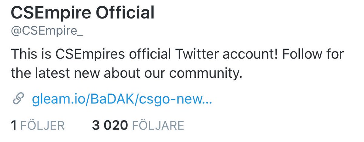CSEmpire Official tweet media