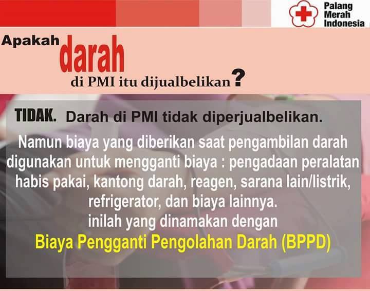 UTDPalangkaraya's tweet photo. Mengapa Donor Darah Gratis Tapi Penerimanya Harus Bayar ?
@KsrMarkasPky @Info_Kalteng @infoPLK @EvellaFm https://t.co/LCxtcqAguv