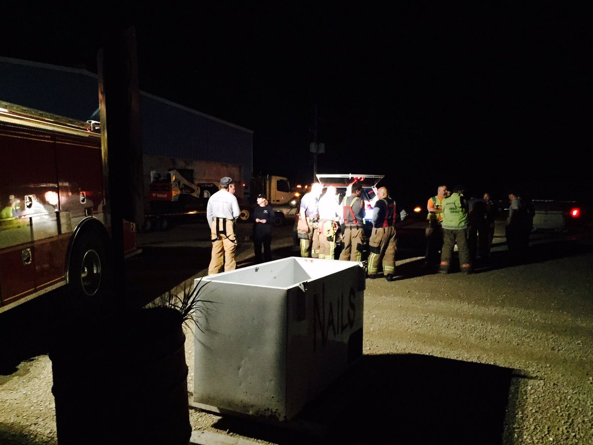 Lots of trooper &amp; other emergency responders staged up outside Chapman after checking many residences in the area!