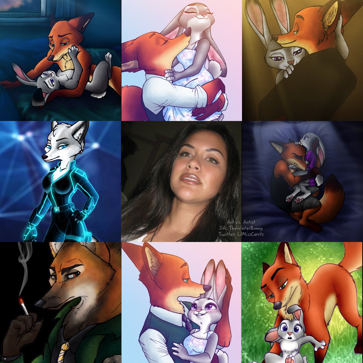 Art vs The Artist: #WriterReveal 
DA: #TheWinterBunny

#Zootopia4Life