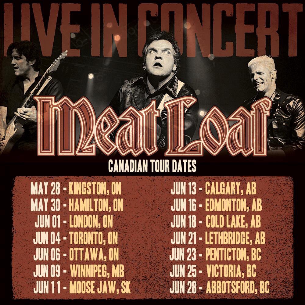 RealMeatLoaf's tweet photo. CANADA - you ready??? https://t.co/pGrvO1LSFF