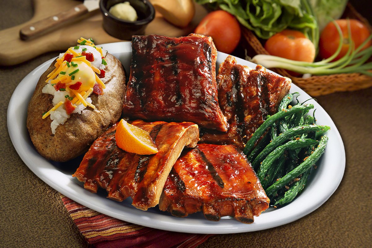 PerthRomas's tweet photo. Ribs basted with your choice of sauce - if you can't decide try our famous Ribs Sampler. https://t.co/BXO6DfFGpY