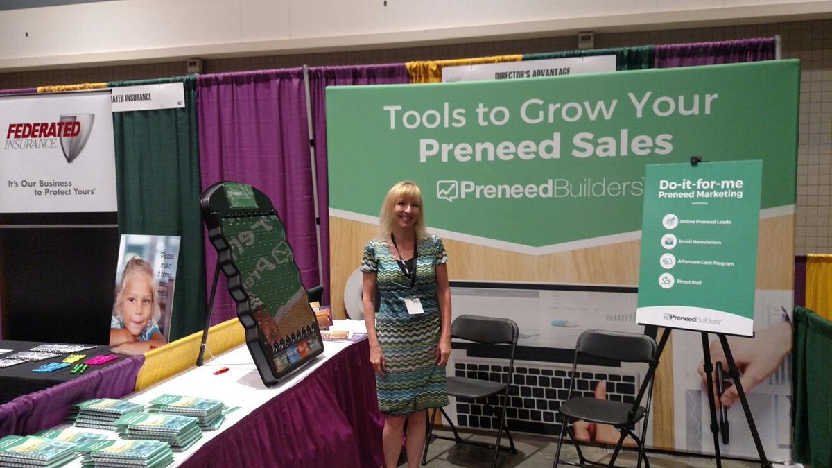 preneedbuilders's tweet image. Thanks to everyone who came by our booth at the #NCFDA expo in Raleigh.  looking forward to working with new firms.