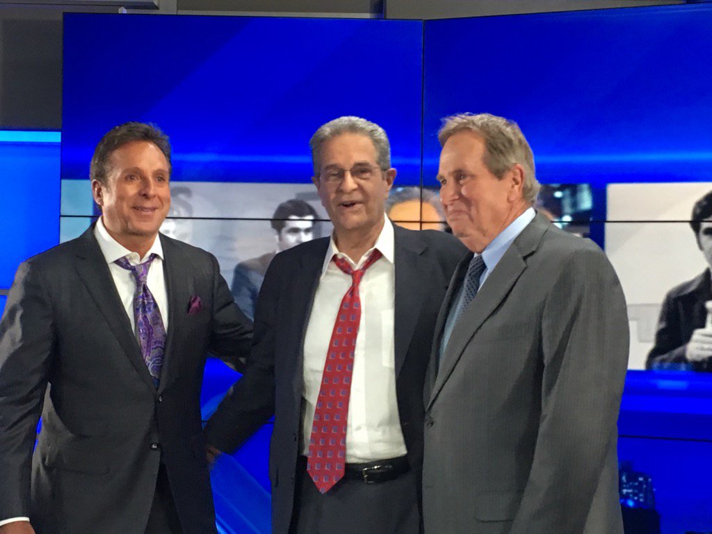 SchulteABC7's tweet photo. The 3 Amigos! @ABC7Chicago #ronmagers end of an era https://t.co/EzHvyWuTMz