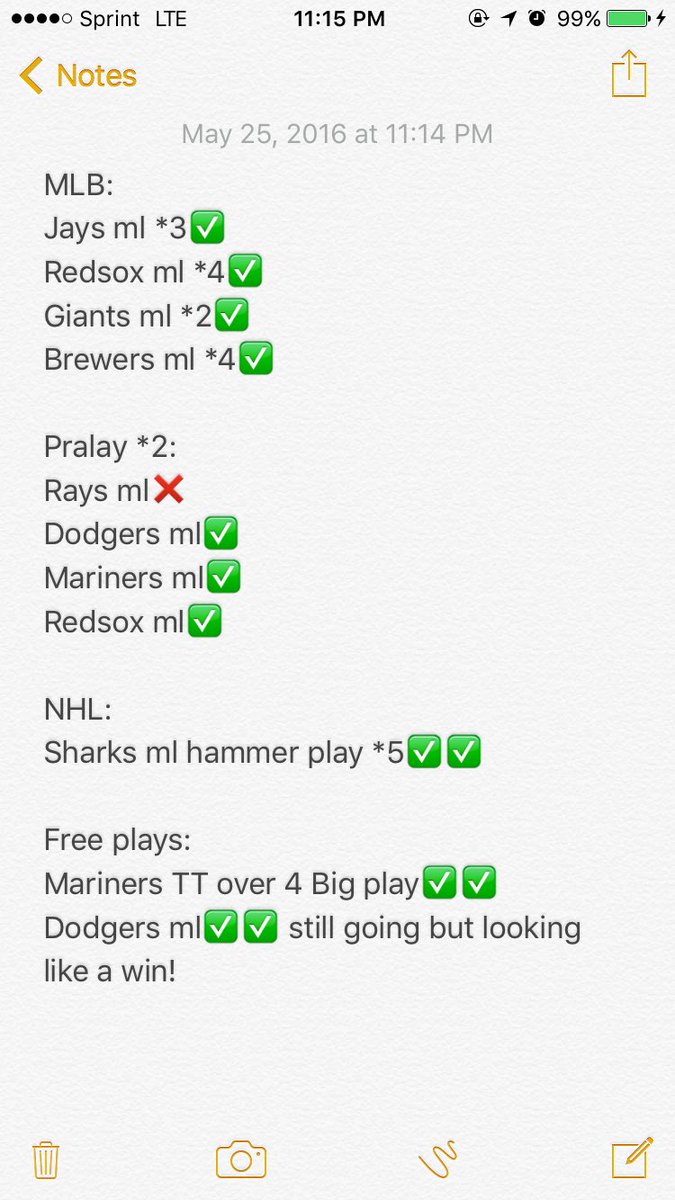 Plug4You1's tweet image. Only loss today was a parlay other than that 5-0 client plays up 16u on day up 32u on week. Also 2-0 on free plays!💰
