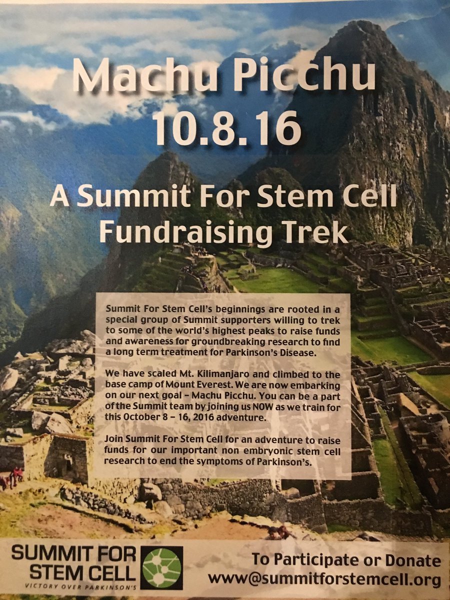 k_westphaln's tweet photo. #philanthropy via #CANP! #MachuPicchu for #Parkinsons #AdventureForACause @CaliforniaNP @CANPSDNorth @CANPCentral https://t.co/fdBklk0Urt