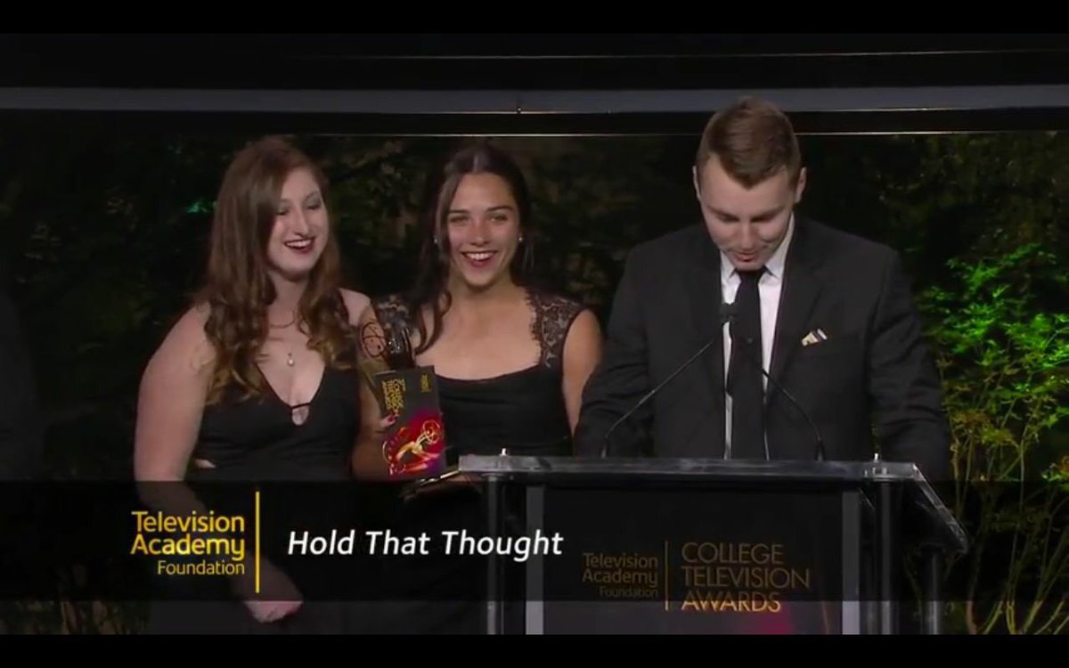 HTT_ICTV's tweet photo. WE'RE BRINGING BACK A COLLEGE EMMY!! An honor that truly reflects the hard work and dedication put forth this show. https://t.co/OafSBRATjQ