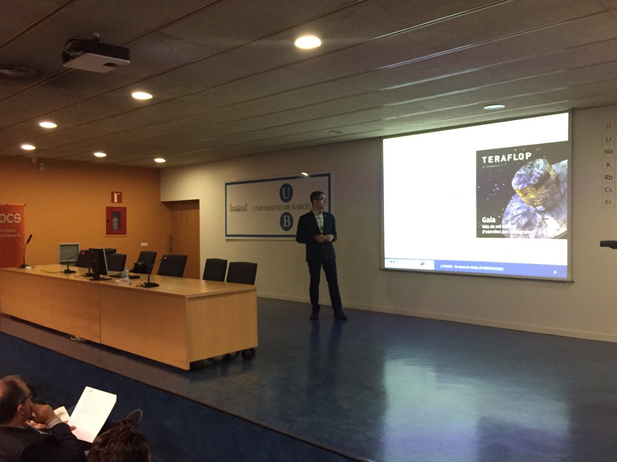 CSUC_info's tweet image. Què és la #GaiaMission? Jordi Portell (@yshalf) en parla ara a la #jocs16. Del concepte a la realitat!