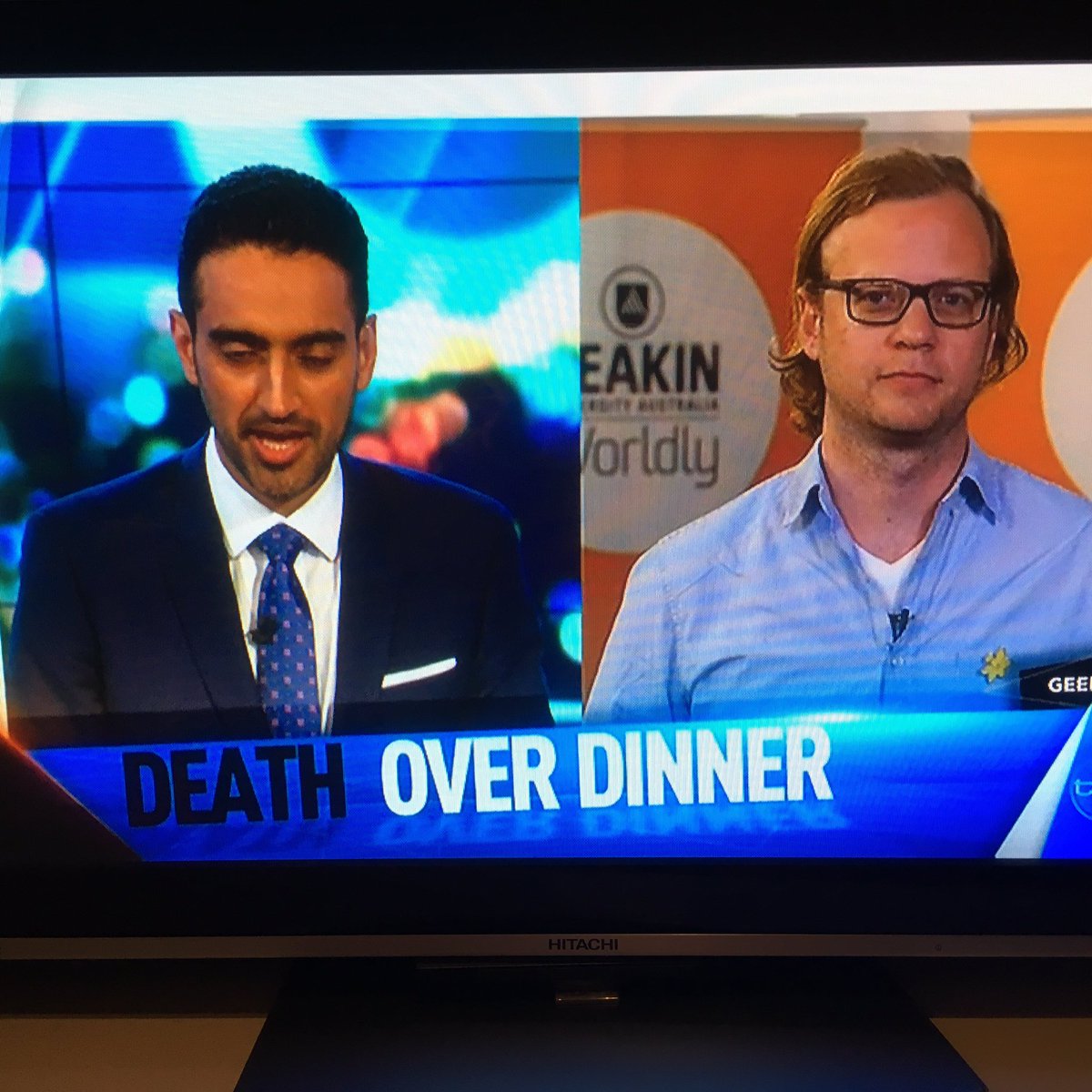 LeannaWoods2016's tweet photo. Have your loved ones over and plan your #advancedcaredirective Awesome initiative!! @deathoverdinner @theprojecttv https://t.co/5QPwwSP0HO