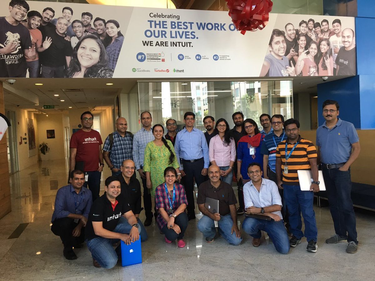 IntuitIN's tweet photo. Say hello to the new #IntuitLEAP teams who kick-started their LEAP journey today. #OneIntuit https://t.co/EzdFTDPNMy
