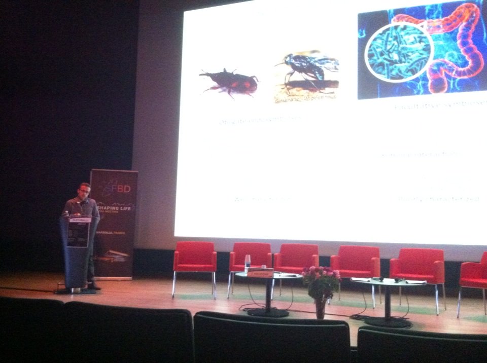 CMaurange's tweet photo. Congrats to @gillestorelli for @sfbd_biodev thesis award #ShapingLife @zeiss https://t.co/N9lCXgI8NT