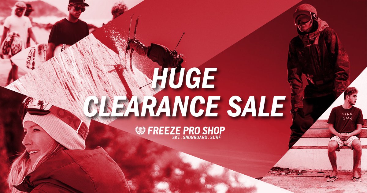 FreezeProShop's tweet photo. We've unleashed a huge clearance sale... Get up to 80% OFF while stocks last! https://t.co/6uWmQzwswL https://t.co/9E23nJkrBQ