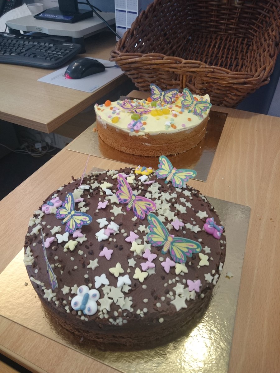 PeterMoateStA's tweet photo. Yummy butterfly cakes for sale at Leaders 50 London Rd #StAlbans for #ChildrensHospiceWeek https://t.co/9zWqgXWqi1