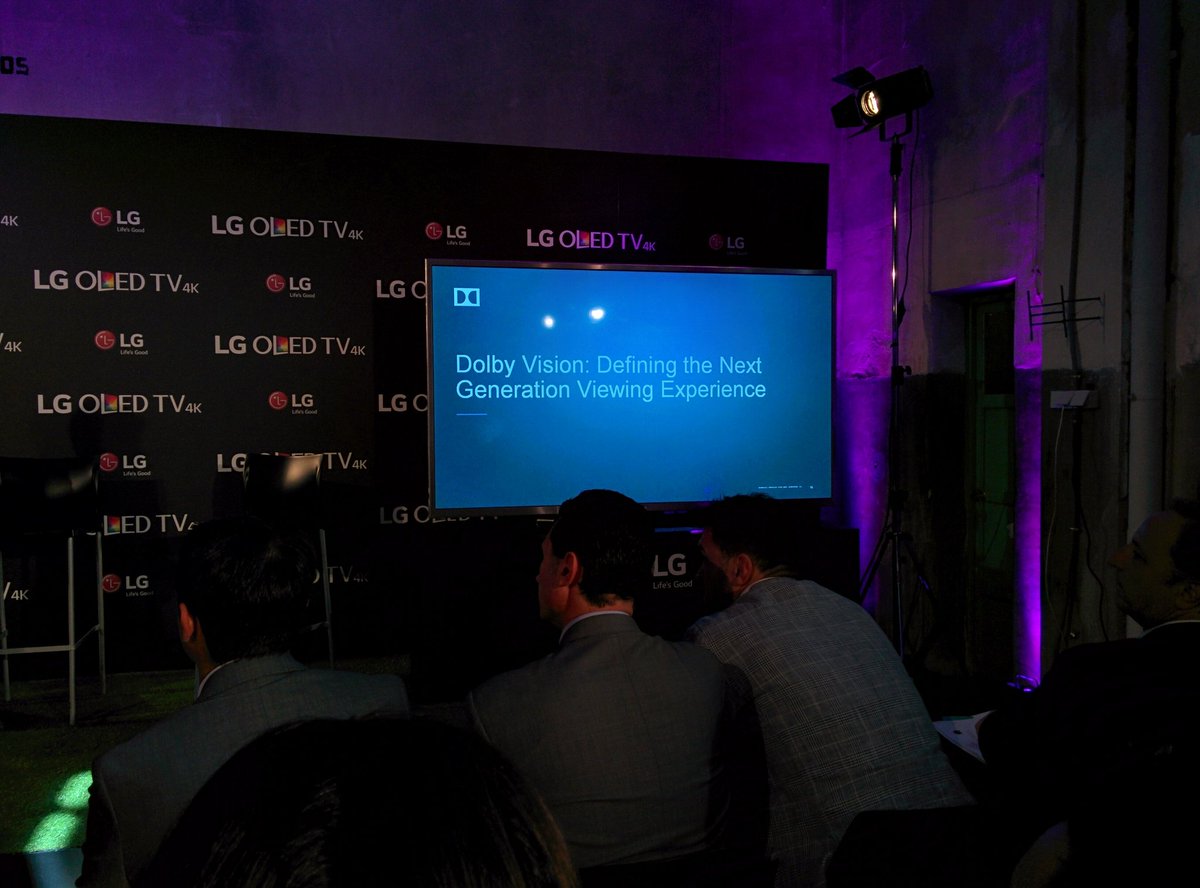 sanluwal's tweet photo. Conocemos Dolby por las teles, pero es una empresa de científicos obsesionados con el color y la imagen #LGTV2016 https://t.co/dt9AzpT6Mz