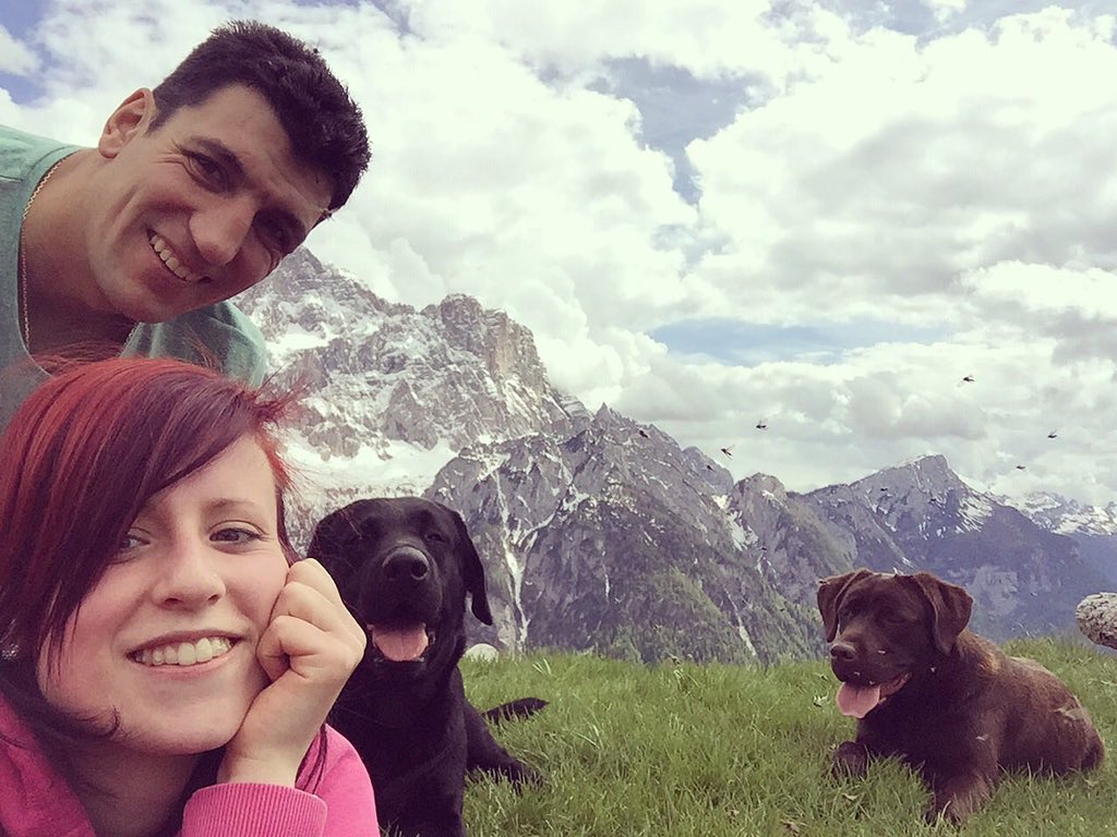 Prime uscite in montagna...#montdatos#primauscita#colmioamore