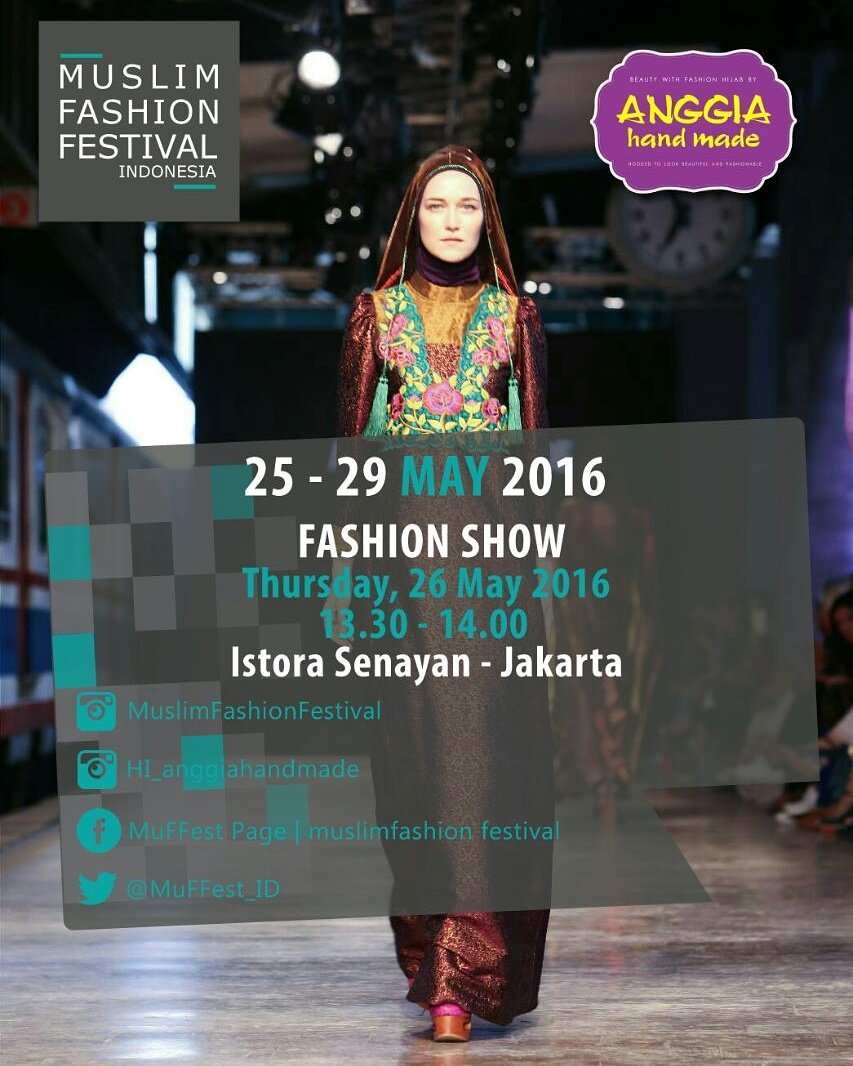 Calling Hijabers, Sisters and Fashion People. We cordially invite You to come to Our Fashion Show. Enjoy The Show