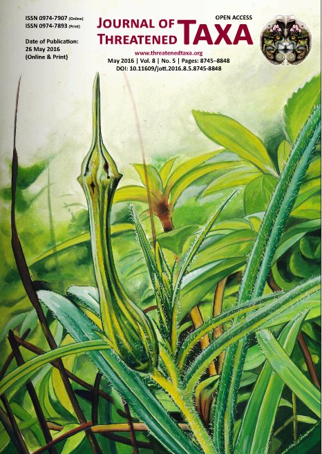 Threatened_Taxa's tweet photo. The May 2016 Journal of @Threatened_Taxa issue is out: https://t.co/jMIJieencb #OpenAccess #PeerReview #biodiversity https://t.co/9VVEOgEUOX