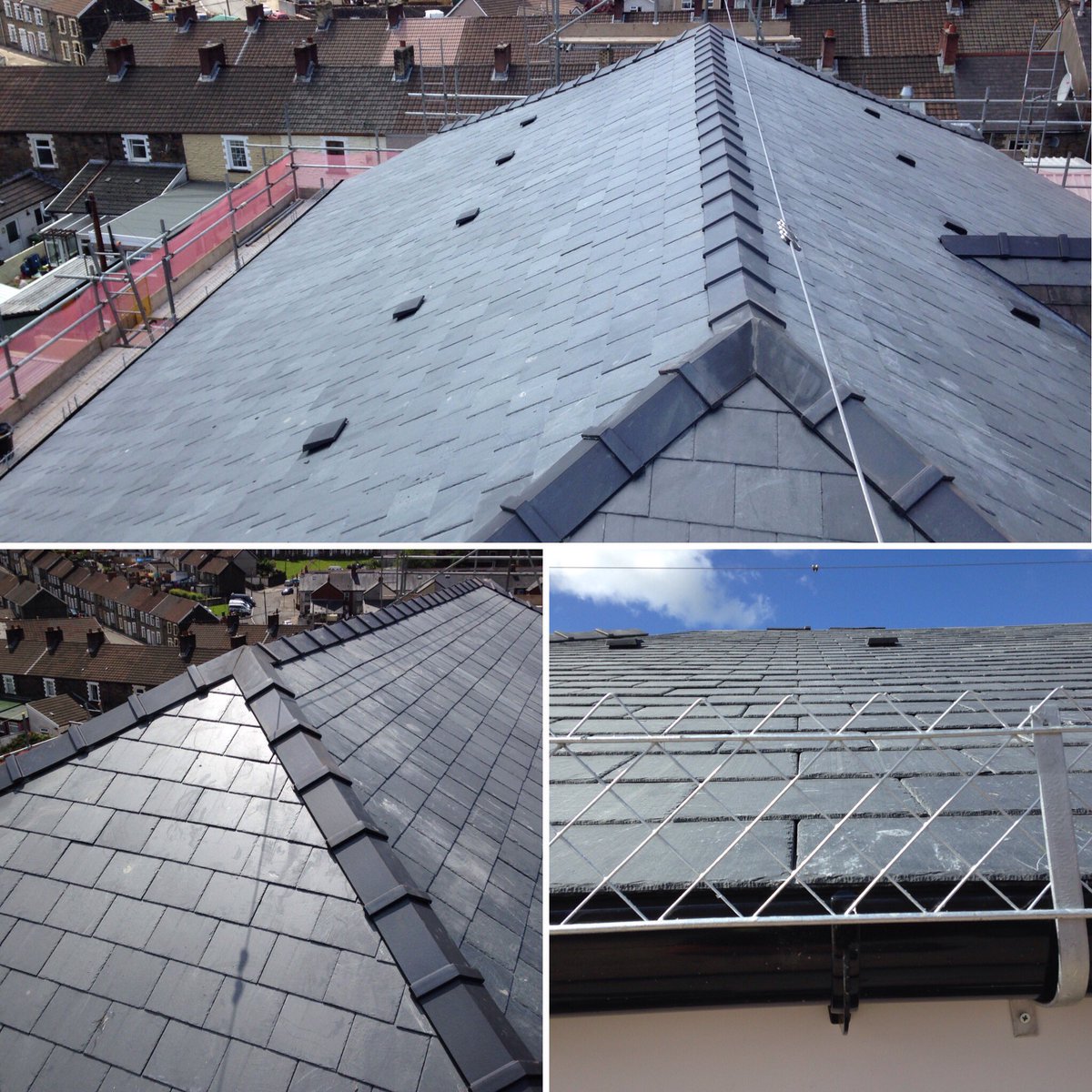 GrandRoofinguk's tweet photo. Spanish Slate Newbridge Church #snowguard #rooflineplastic #rainwatergoods #serencontractor #clayridge #leadvalley https://t.co/i2TmcT3oZQ