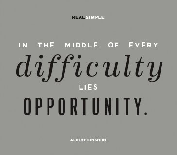 ActionCOACHUK's tweet image. "In the middle of every difficulty lies opportunity" —Albert Einstein