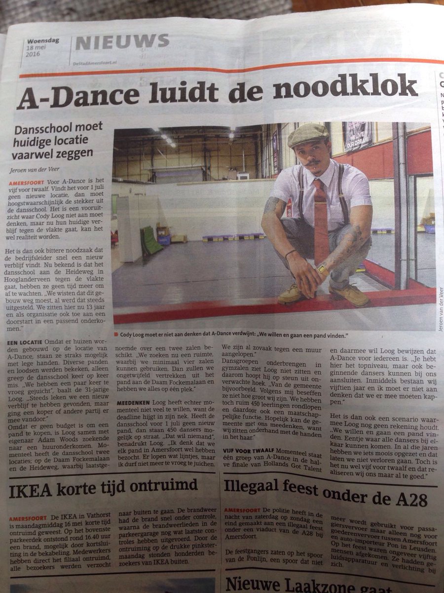shady_4ever's tweet photo. Help #A-dance aan een #nieuwelocatie.
#Amersfoort #033 #leeg #pand  #dansschool https://t.co/M0nGovYpgd