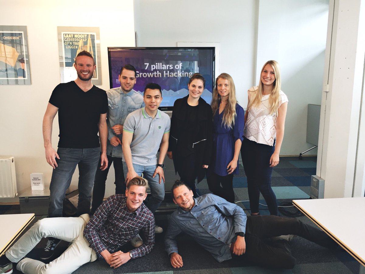 Team <a href="/RockBoost/">RockBoost</a> is er klaar voor en wij ook! #letsdothis #growthhacking #events