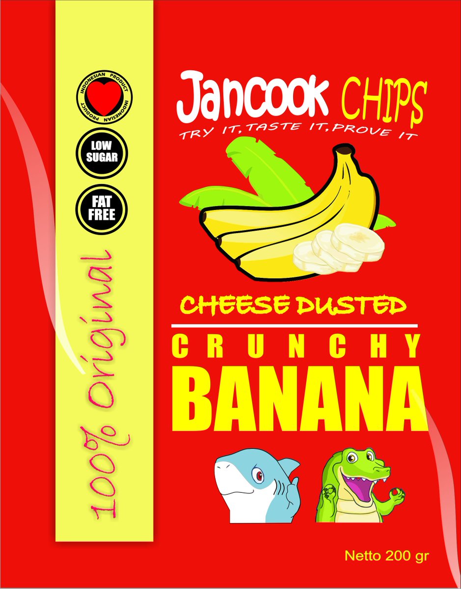 jancookchips's tweet photo. Khusus di bikin  bagi Sobat JancookChips yang menyukai rasa Gurih – gurih Asin ala Barat #Keripikpisangkhassurabaya https://t.co/uz8mj5IdxF