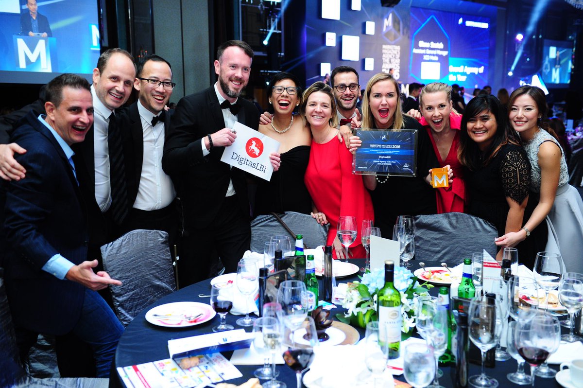 Digitas_SG's tweet photo. What a great night! Well done to @DigitasLBi_SG and thank you @MarketingEds for a great evening #winner #AOTYSG https://t.co/Z9WlEx6M7y