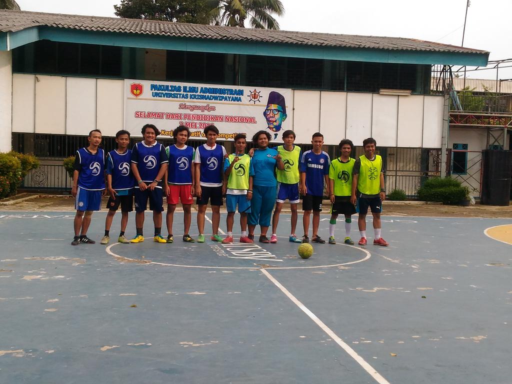 Kick off semifinal stage 2: Informatika(1) VS PWK(1)
Fair play no rasis