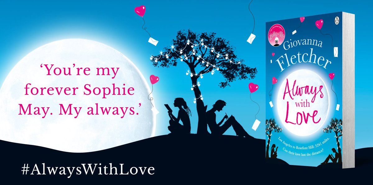 Only one week to go until #AlwaysWithLove is published. Each day I'll be giving away signed copies. RT to win! ❤️xx